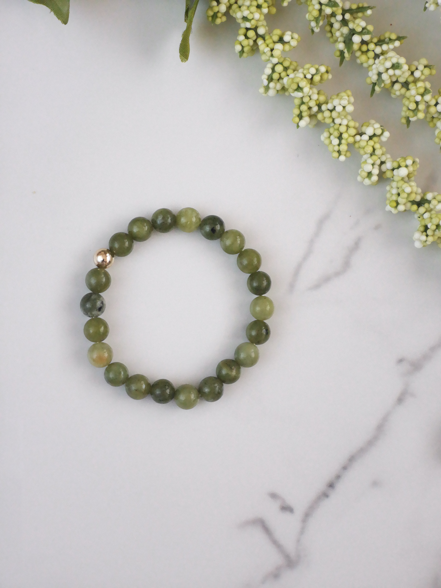 8mm Jade bracelet